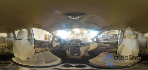 2012 Honda Odyssey Ex z USA, uszkodzony, nr VIN 5FNRL5H40CB022587